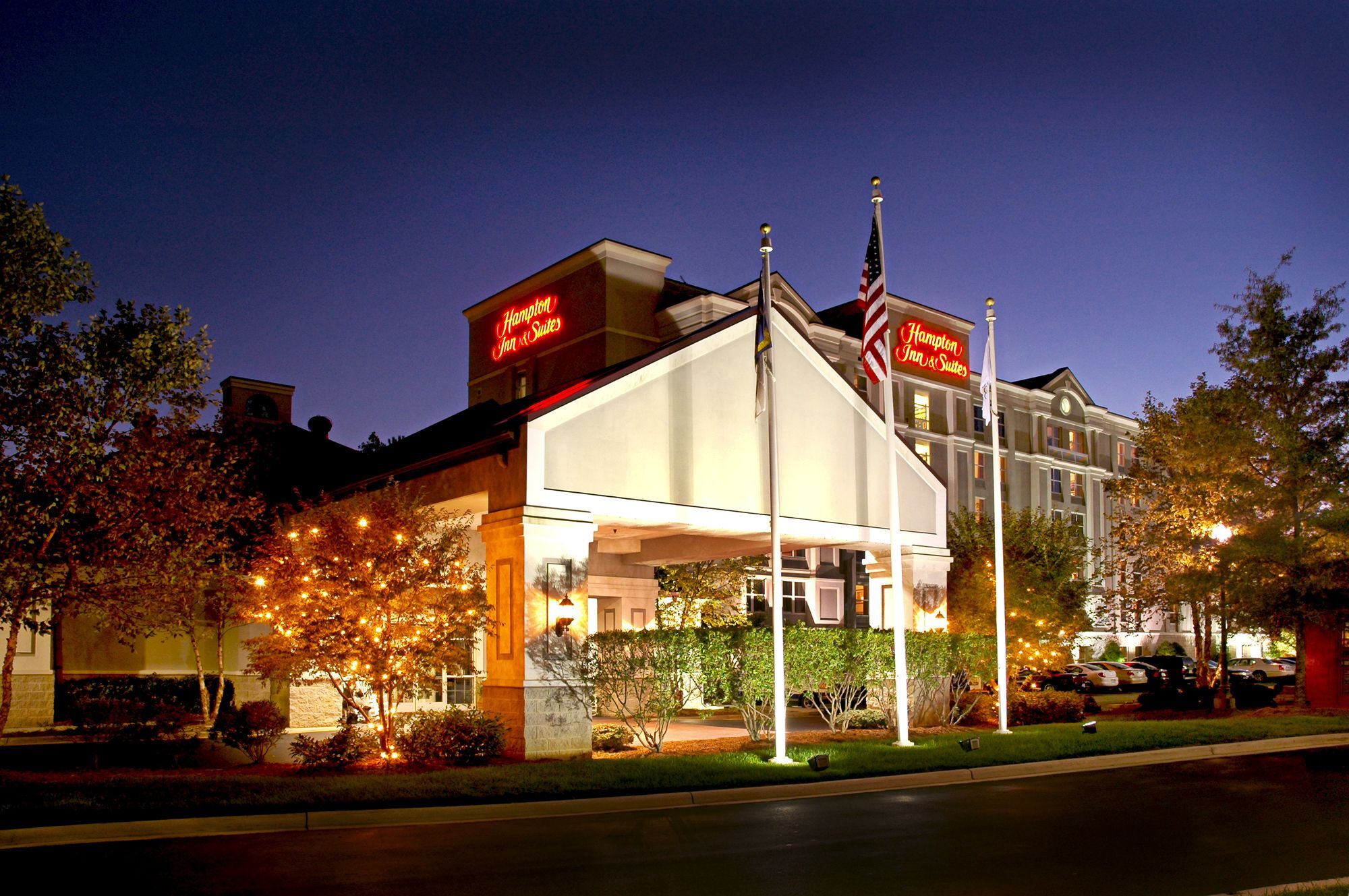 Hampton Inn & Suites Raleigh Cary Lenovo Center Exteriör bild
